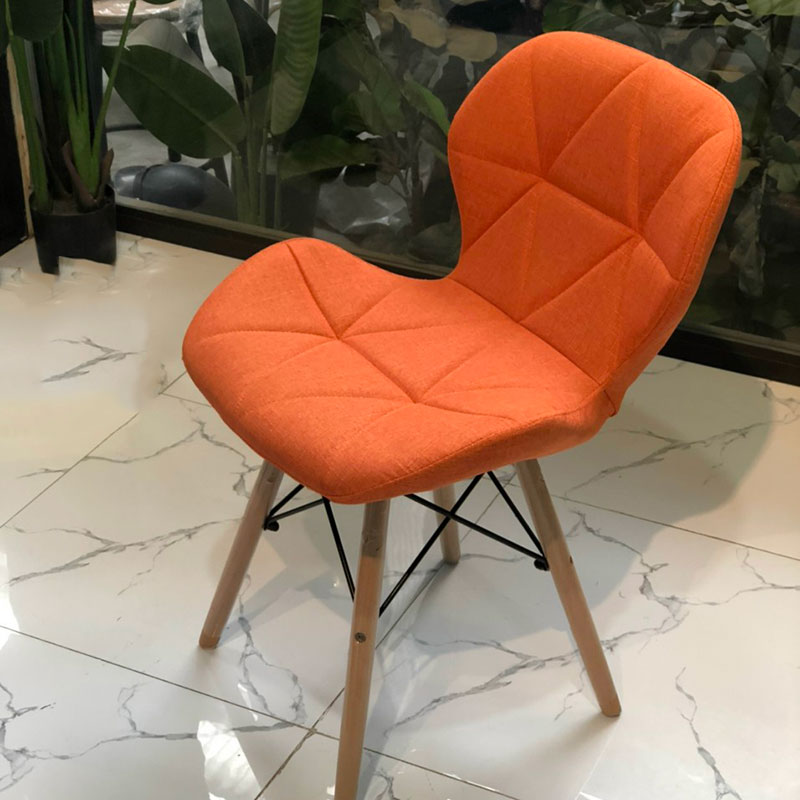 Ghế cánh bướm lưng trám bọc nỉ chân đan GB237