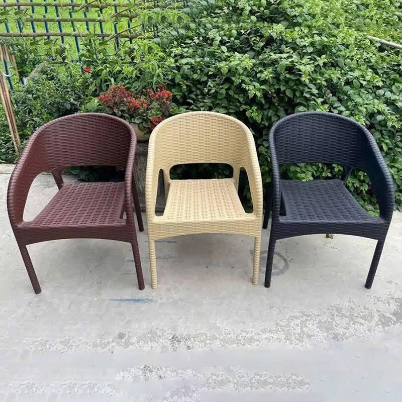 Ghế bành mây nhựa thiết kế sang – ngồi thoải mái BM947