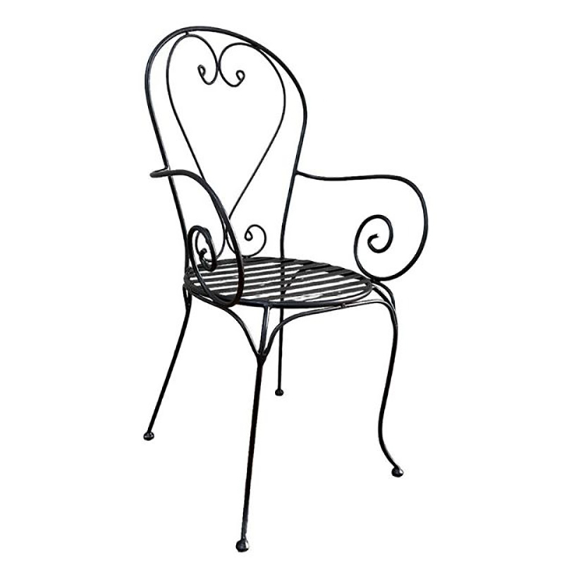 Ghế sắt Decor hoa văn nghệ thuật nhiều màu BS118