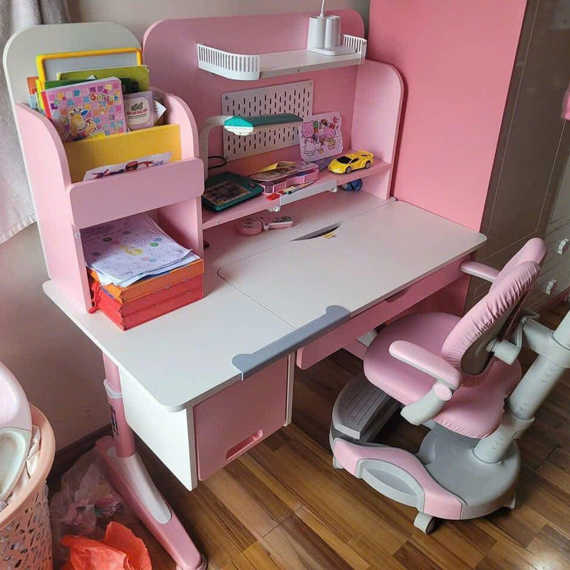 Bàn học hỗ trợ chống gù, chống cận cho bé tăng giảm chiều cao BH301