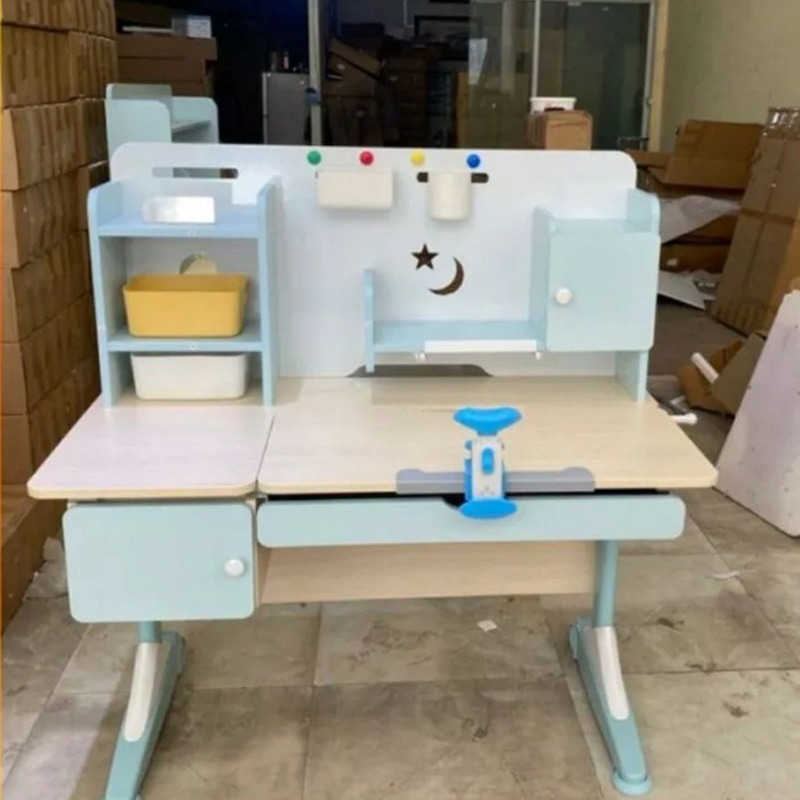 Bàn học thông minh S09 liền giá sách thiết kế đơn giản tinh tế BH720