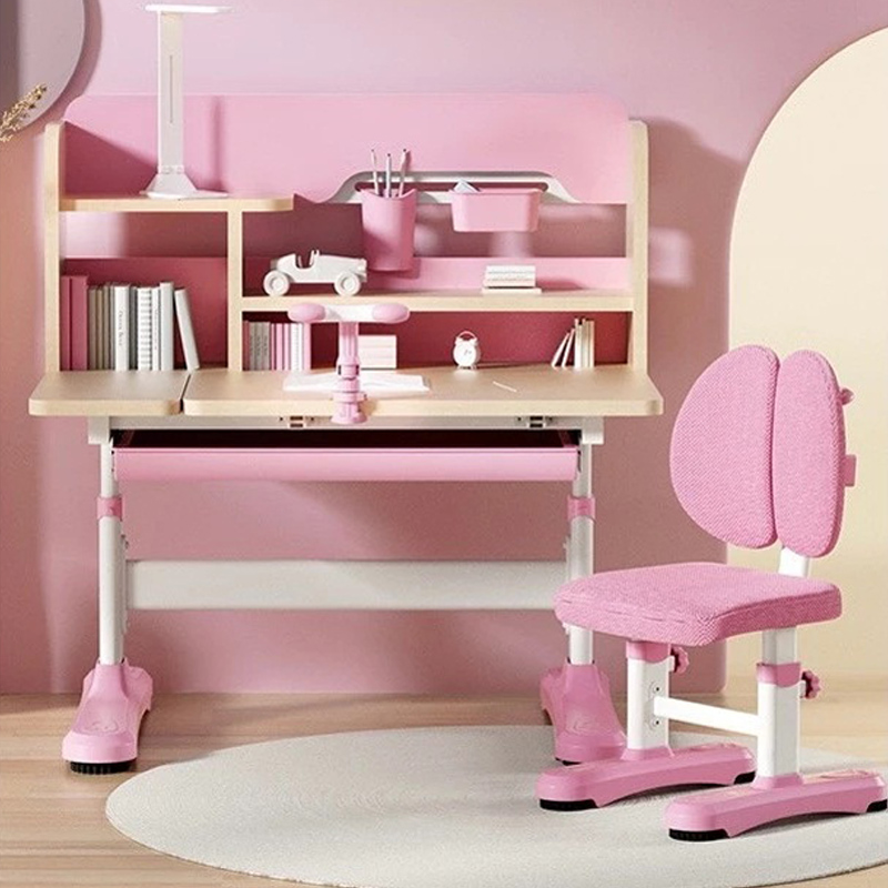 Bộ bàn học tăng giảm chiều cao thông minh F05  kích thước 60*90cm, siêu xinh cho bé BH076