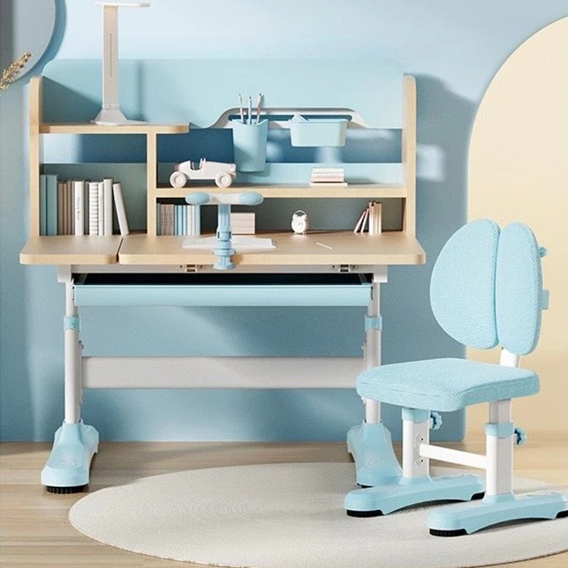 Bộ bàn học tăng giảm chiều cao thông minh F05  kích thước 60*90cm, siêu xinh cho bé BH076