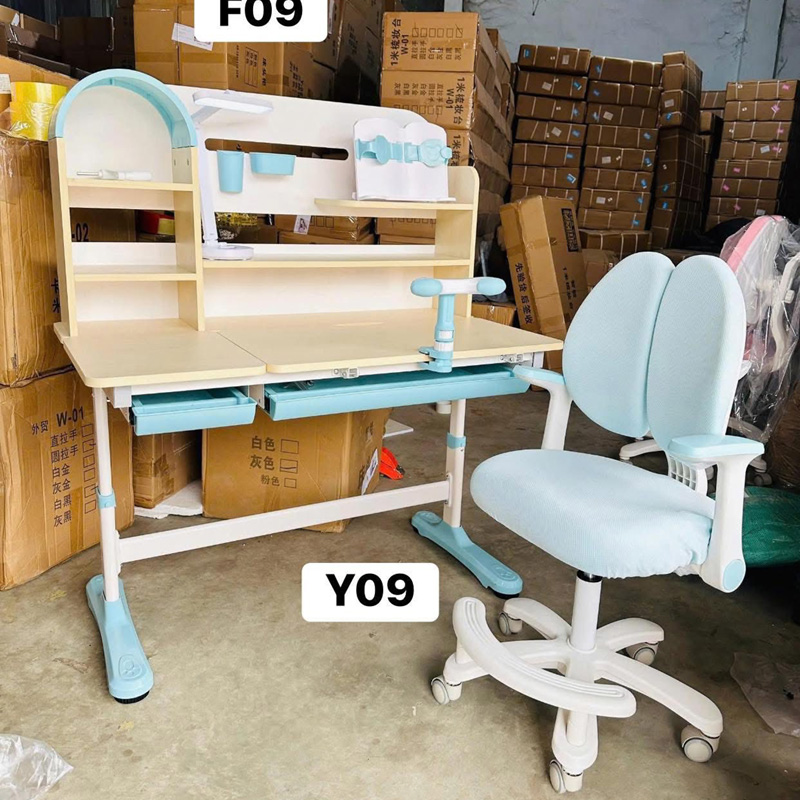 Ghế ngồi học thông minh Y09 có thể nâng hạ phù hợp với từng độ tuổi của trẻ BH846