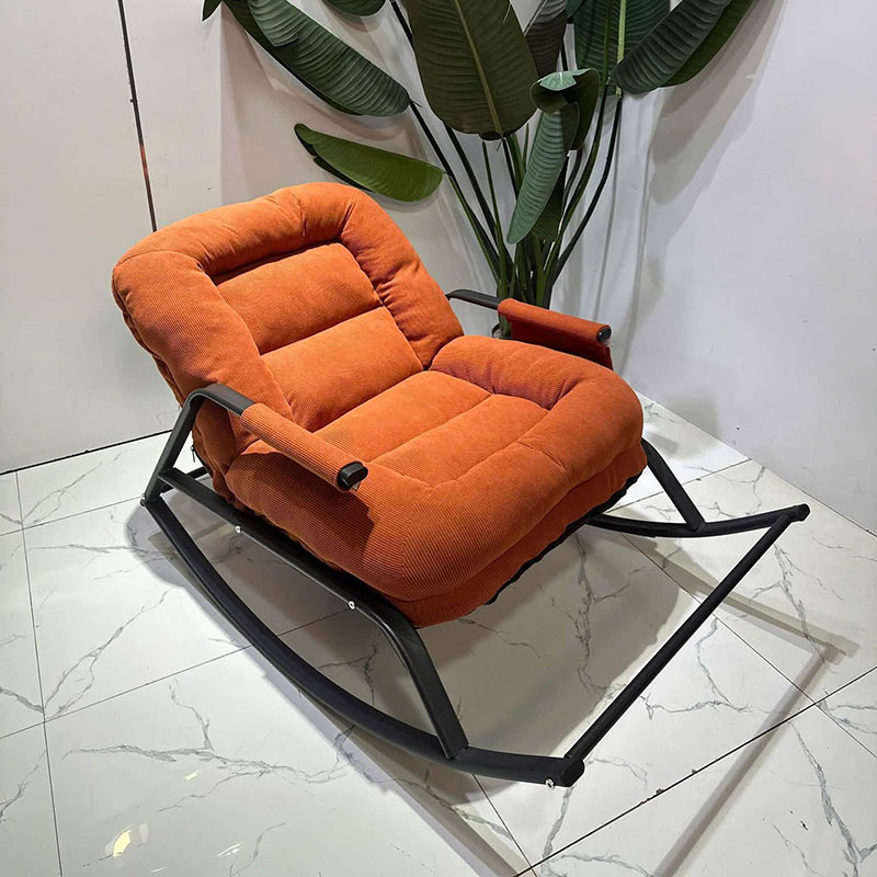 Ghế lười bập bênh bọc vải nỉ nhiều màu cute decor phòng cực xinh GG731