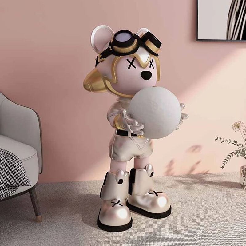 Tượng mô hình trang trí có đèn LED 3 màu TU032