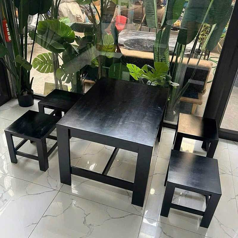  Bộ bàn ghế quán ăn, quán bún đậu, quán cafe - trà chanh BS724