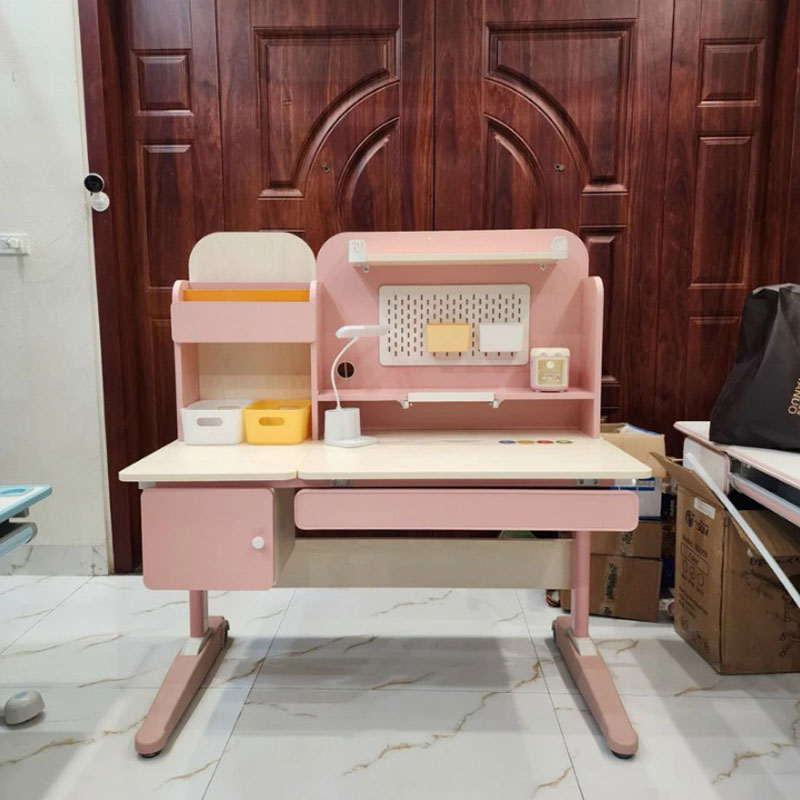 Bàn học thông minh chống gù cho bé S11 size lớn 120x60 cm thiết kế hiện đại BH573