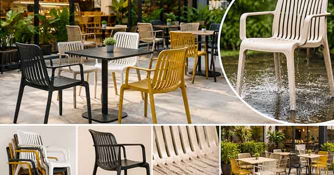 Bàn Ghế Nhựa Đúc Có Bền Không? Lý Do Bàn Ghế Nhựa Đúc Được Nhiều Quán Cafe, Nhà Hàng Lựa Chọn