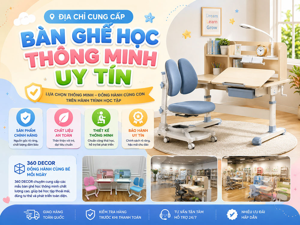 ĐỊA CHỈ CUNG CẤP BÀN GHẾ HỌC THÔNG MINH UY TÍN