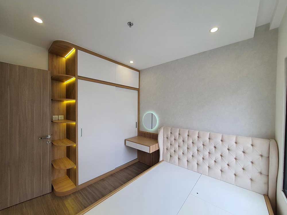 Thiết kế & thi công nội thất căn 2 ngủ chị Hằng chung cư Gamuda