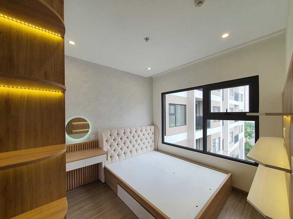 Thiết kế & thi công nội thất căn 2 ngủ chị Hằng chung cư Gamuda