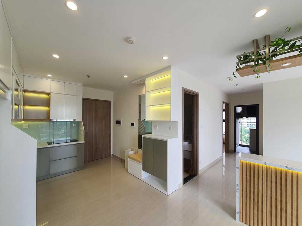 Thiết kế & thi công nội thất căn 2 ngủ chị Hằng chung cư Gamuda