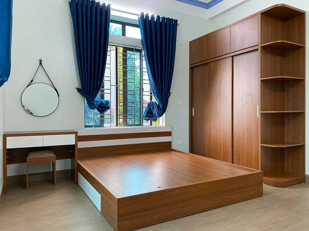 Thiết kế, thi công nội thất chung cư 2 ngủ anh Lâm Hateco Apolo