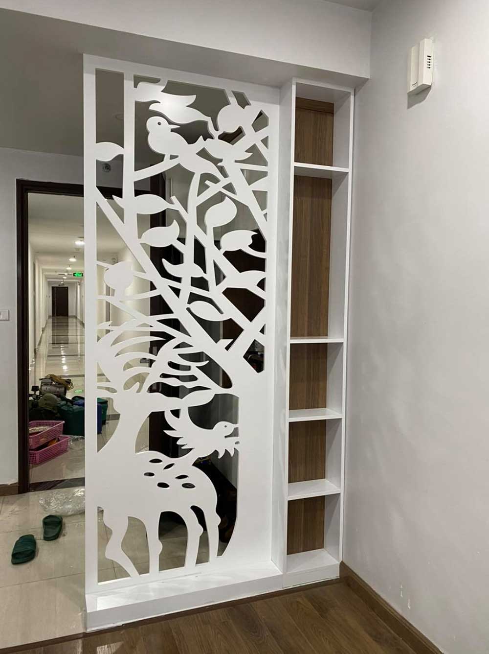 Thiết kế, thi công nội thất chung cư 2 ngủ anh Lâm Hateco Apolo