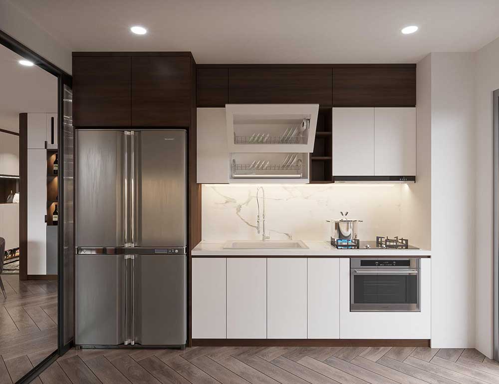 Thiết kế và thi công nội thất căn hộ chung cư New Skylight Hà Đông