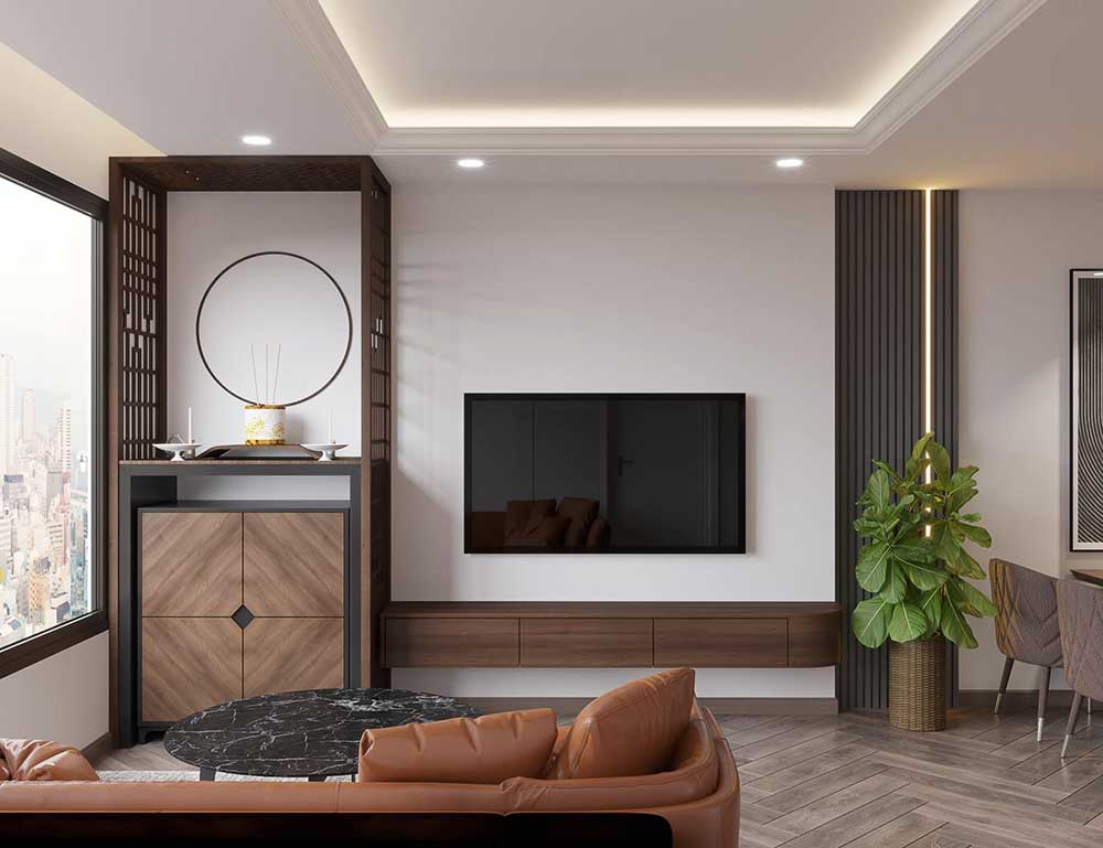 Thiết kế và thi công nội thất căn hộ chung cư New Skylight Hà Đông