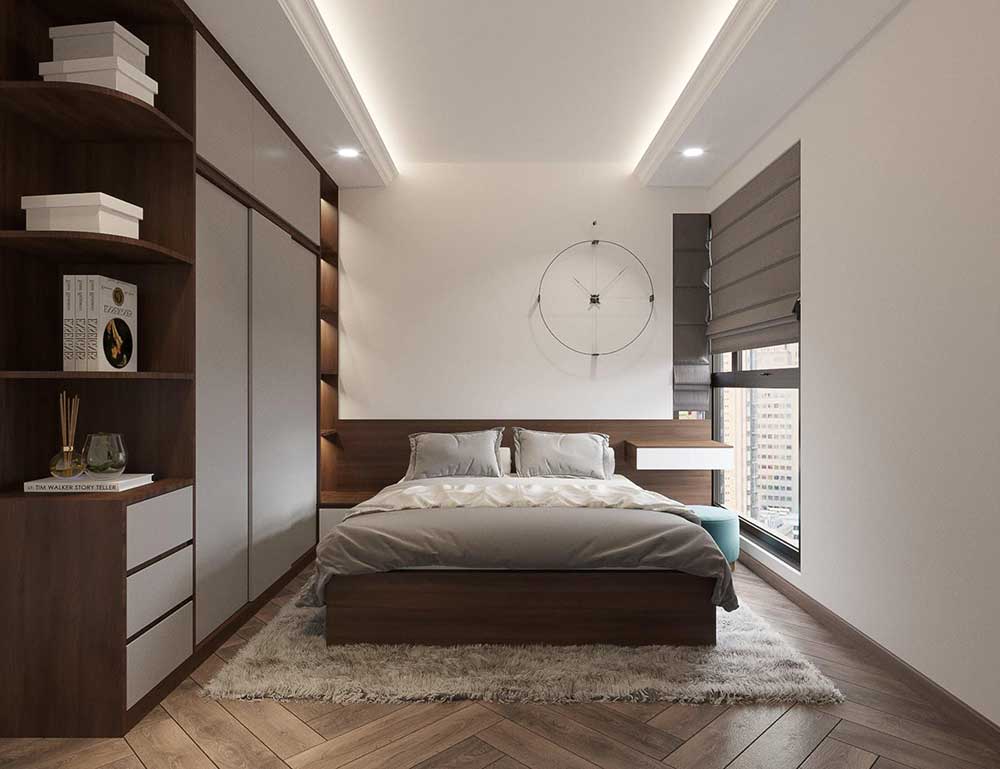 Thiết kế và thi công nội thất căn hộ chung cư New Skylight Hà Đông