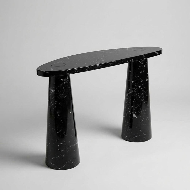 Bàn console đá Cẩm Thạch Marble tự nhiên cao cấp CT984
