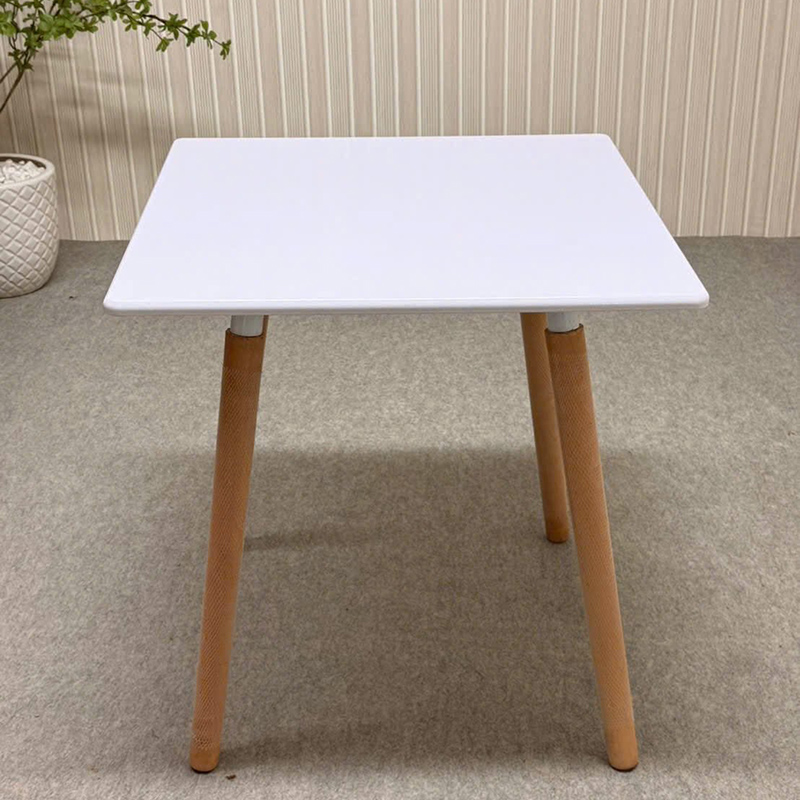 Bộ bàn ghế cafe, nhà hàng, quán ăn, bàn vuông Eames mix ghế mặt đệm giá rẻ GC844