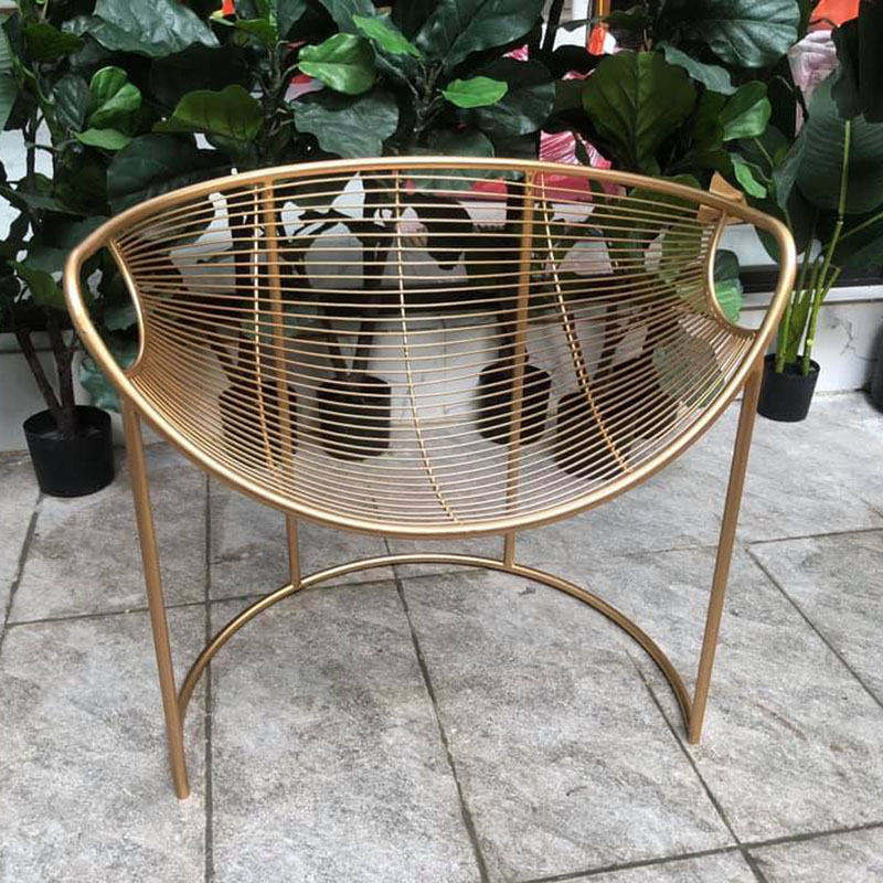 Bộ bàn ghế sắt Decor cánh diều 2 ghế 1 bàn GG590