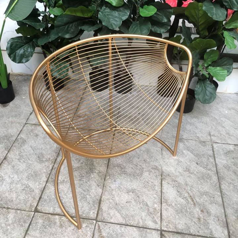 Bộ bàn ghế sắt Decor cánh diều 2 ghế 1 bàn GG590