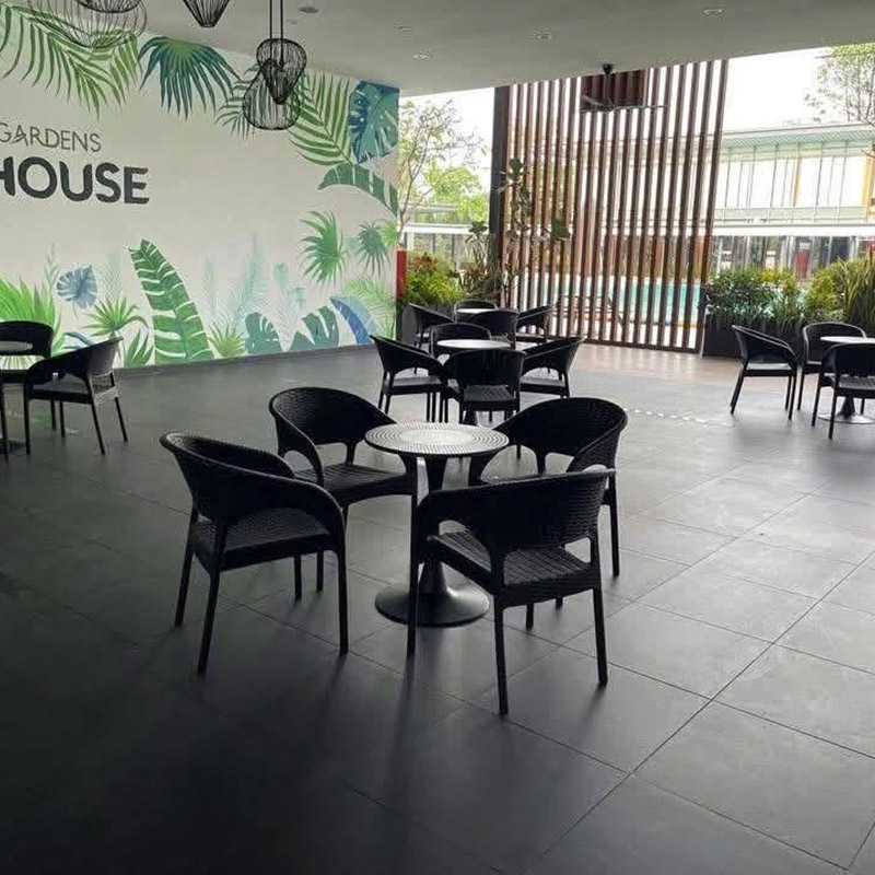 Ghế bành mây nhựa thiết kế sang – ngồi thoải mái BM947