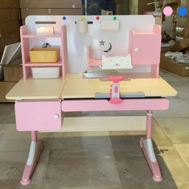 Bàn học thông minh S09 liền giá sách thiết kế đơn giản tinh tế BH720