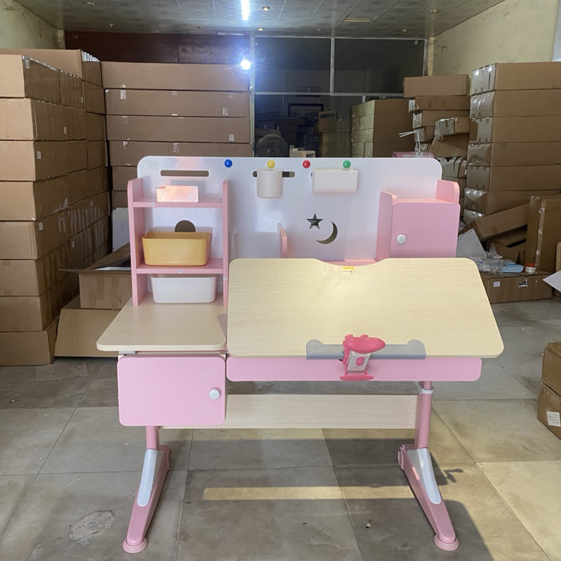 Bàn học thông minh S09 liền giá sách thiết kế đơn giản tinh tế BH720