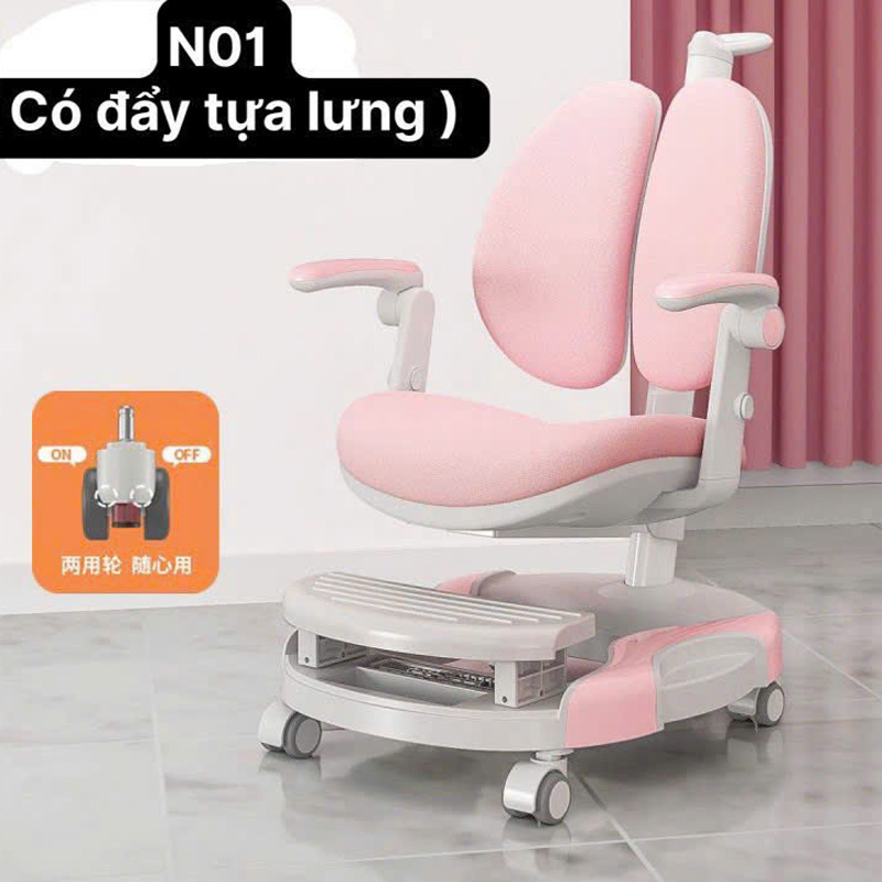 Ghế ngồi học N01 cho học sinh cấp 1, cấp 2, cấp 3 giúp trẻ có tư thế ngồi lành mạnh khoa học BH119