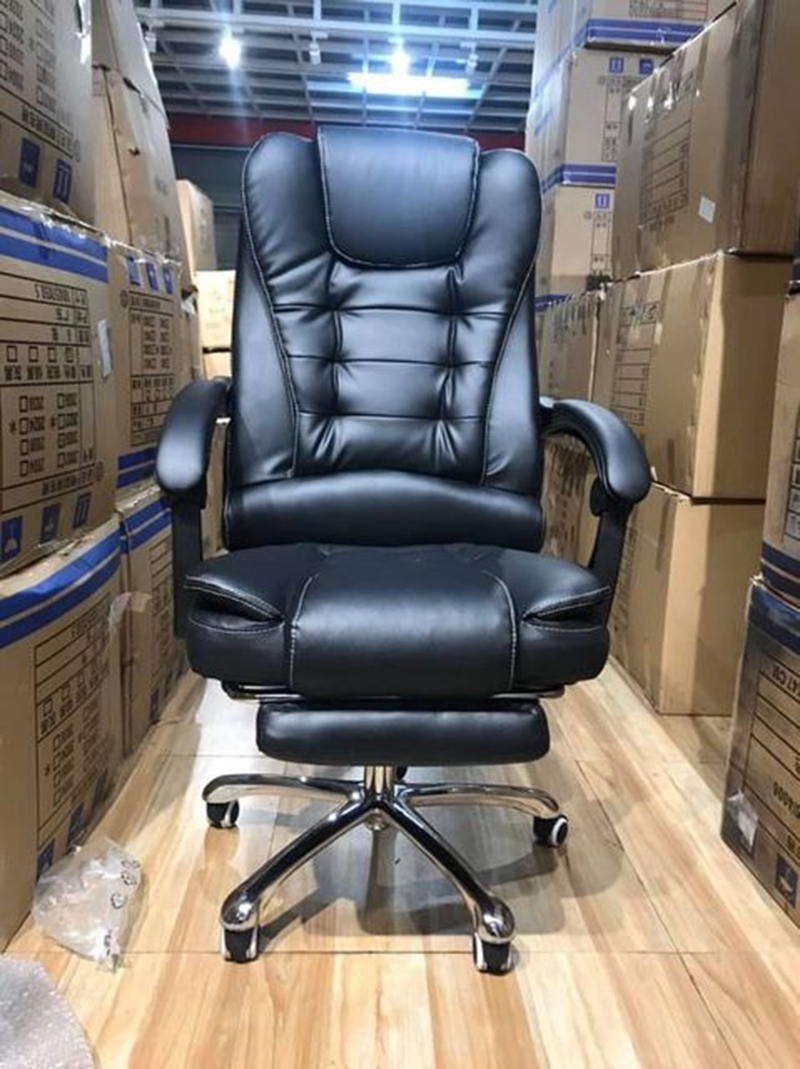Ghế giám đốc chân xoay có chỗ để chân GD092