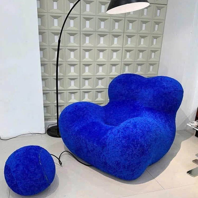 Ghế thư giãn Big Mama kèm đôn cho phòng khách, phòng ngủ hoặc góc làm việc GG508