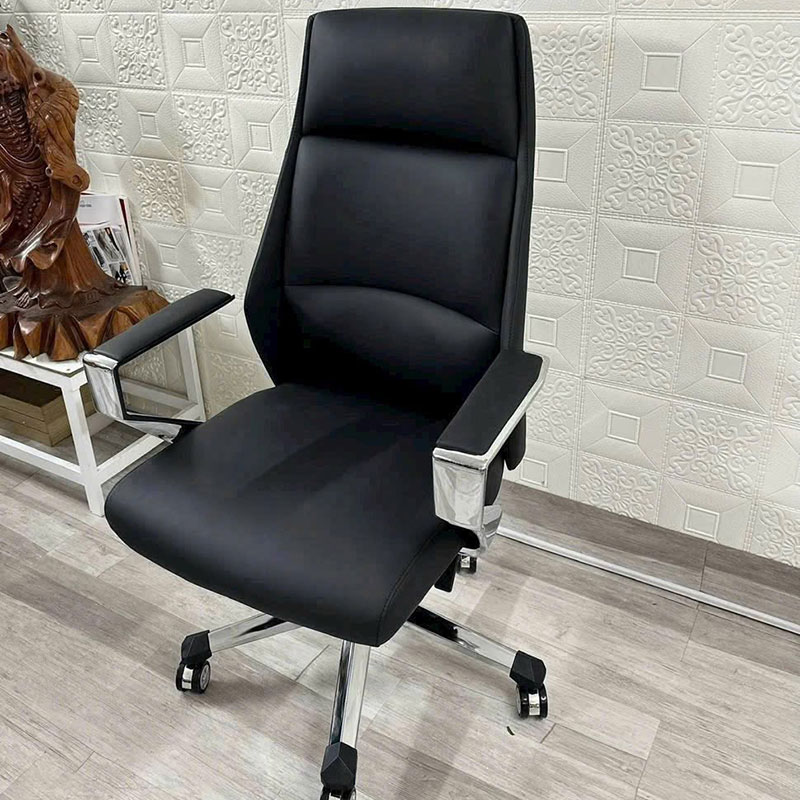Ghế văn phòng cao cấp nệm da, thiết kế hiện đại, form ghế ôm lưng GV458 Ghế văn phòng cao cấp nệm da, thiết kế hiện đại, form ghế ôm lưng GV458
