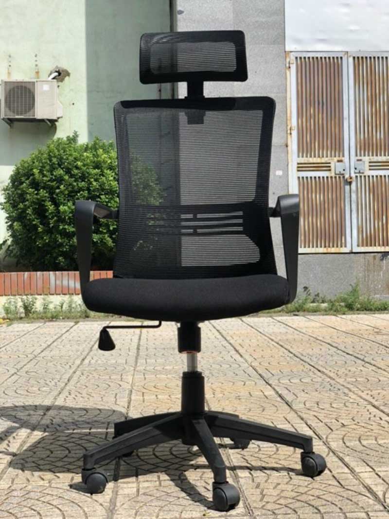 Ghế xoay văn phòng có tựa đầu lưng ghế dạng lưới GV280
