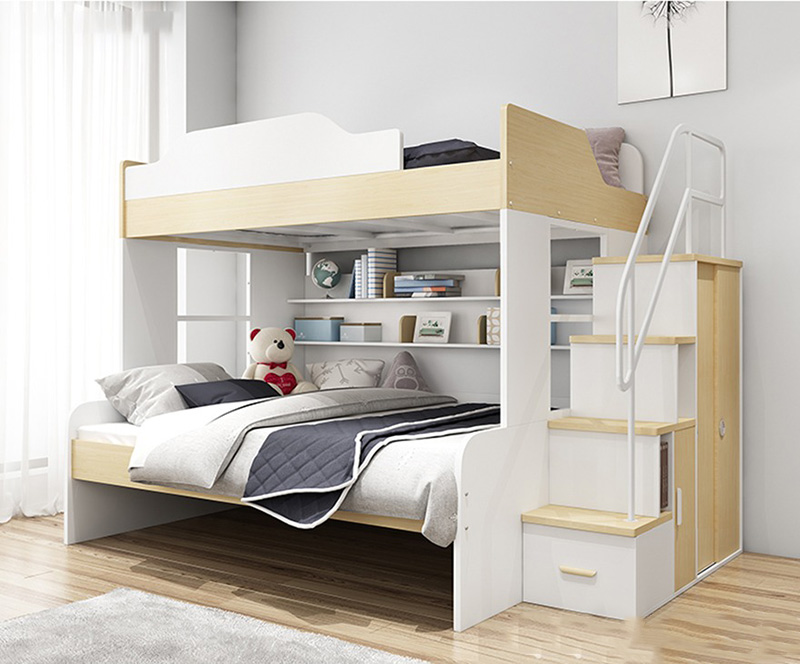 Giường tầng tích hợp kệ sách thông minh GN461