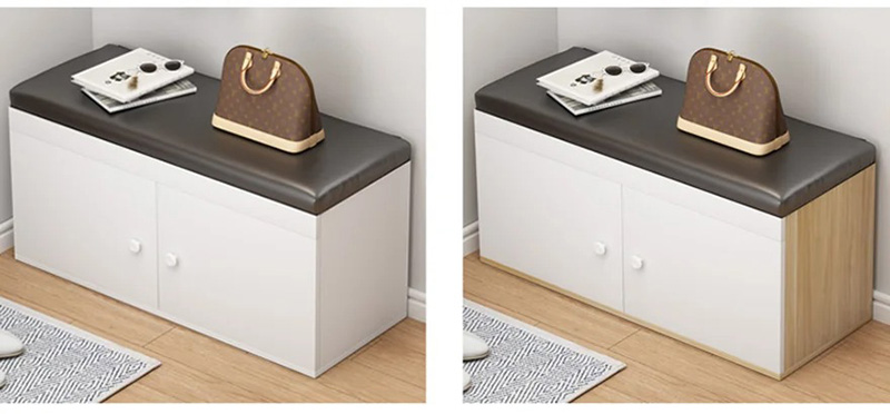 Tủ giầy dép thông minh đa năng thiết kế có đệm ngồi TG681