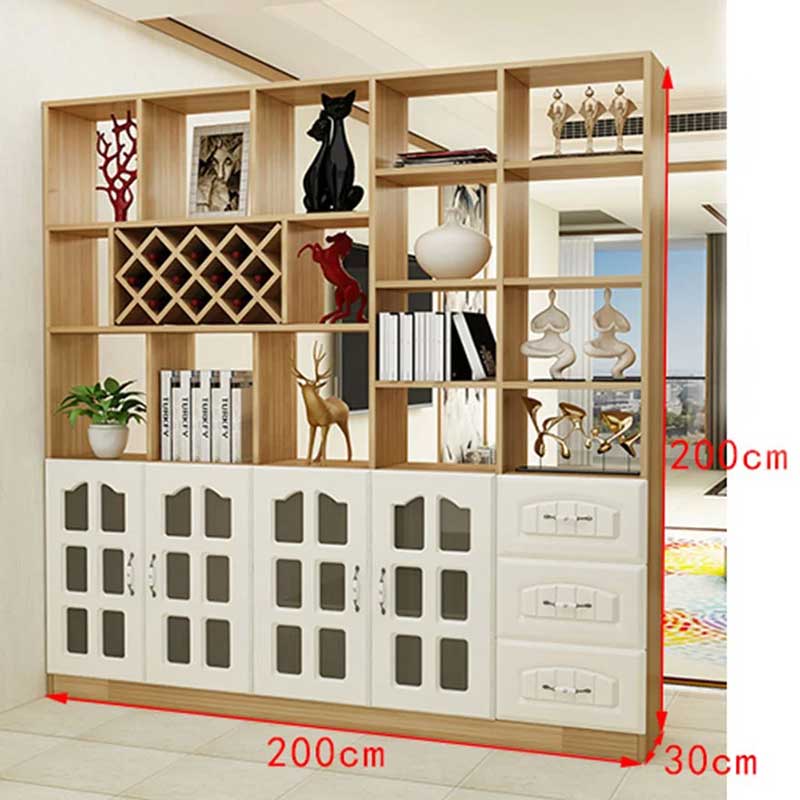 Tủ đựng rượu kết hợp kệ trang trí tiện dụng TR699