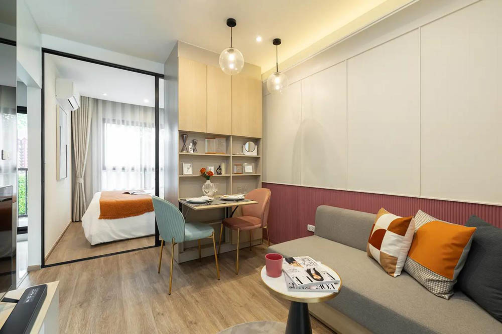15+ Mẫu Nội Thất Chung Cư Vinhomes Smart City Đẹp, Hiện Đại Và Tối Ưu Diện Tích Chú trọng kích thước sofa, bàn ăn và giường ngủ