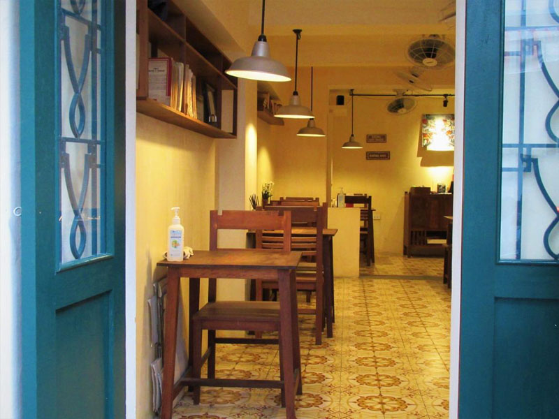 Mẫu thiết kế quán ăn vặt nhỏ, bình dân