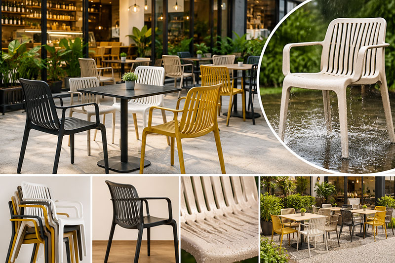 Bàn Ghế Nhựa Đúc Có Bền Không? Lý Do Bàn Ghế Nhựa Đúc Được Nhiều Quán Cafe, Nhà Hàng Lựa Chọn