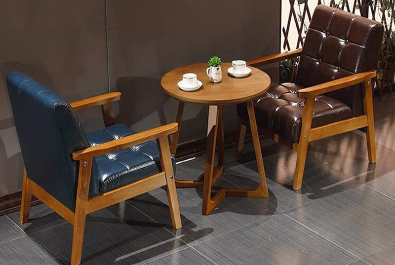 Bàn ghế cafe gỗ được nhiều chủ quán lựa chọn