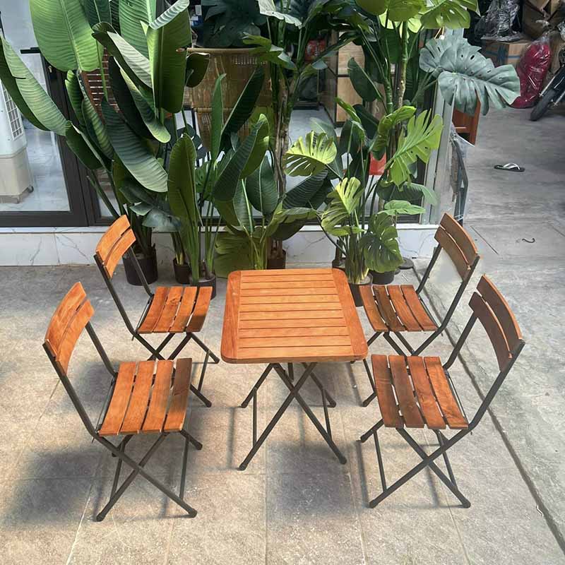 Mẫu bàn ghế trà sữa dành cho quán take away