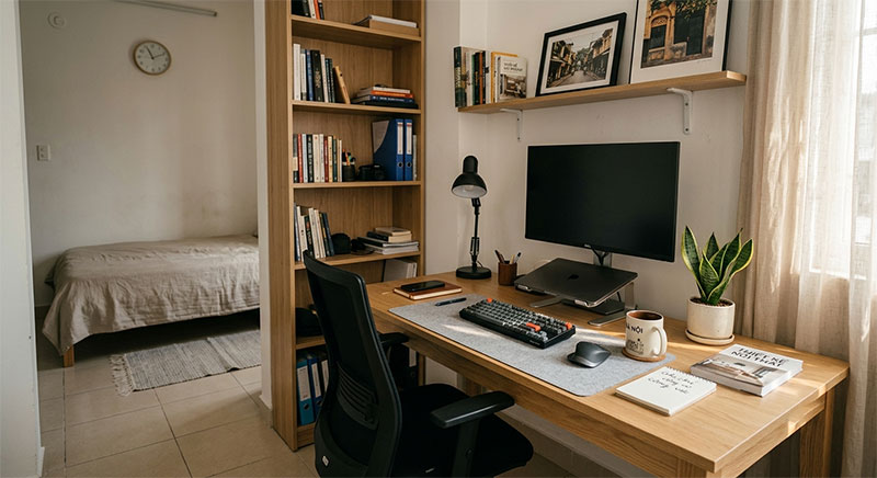 Bàn làm việc cho phòng từ 10 đến 15 m²