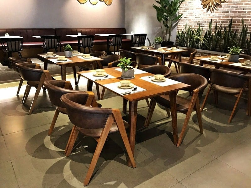 Bàn ghế cho nhà hàng buffet
