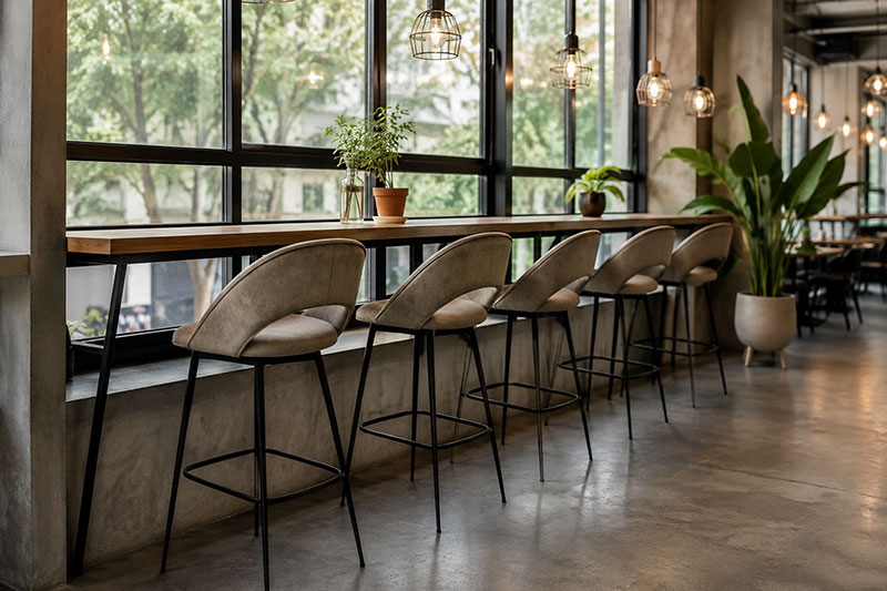 Mẫu bàn ghế bar đẹp cho quán cafe