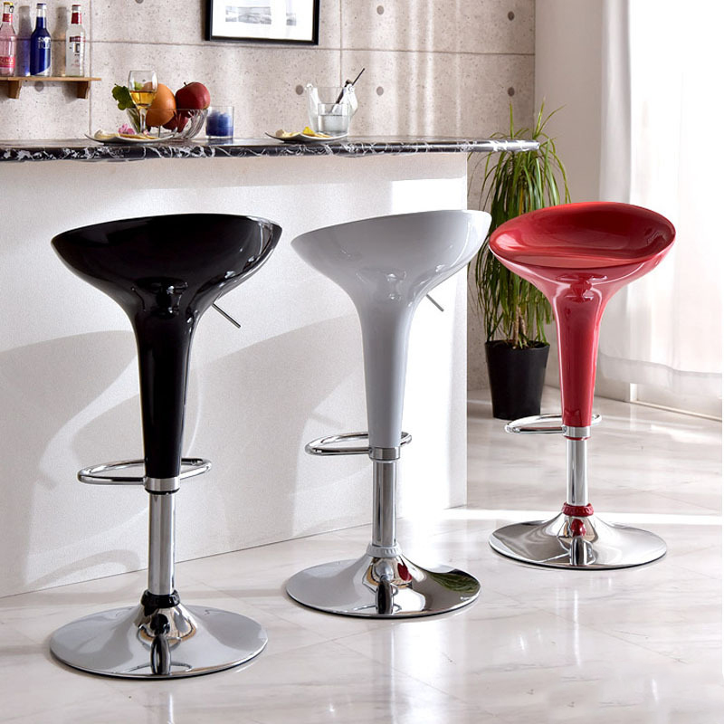 Mẫu ghế bar Tulip, ghế quầy bar thu ngân nâng hạ xoay 360 độ cao cấp