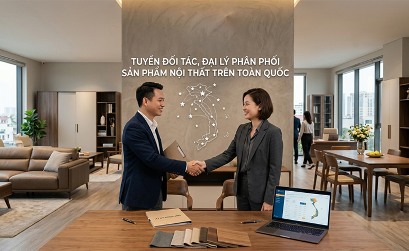 Nội Thất 360 Decor tuyển đại lý phân phối sản phẩm nội thất toàn quốc Nội Thất 360 Decor tuyển đại lý phân phối sản phẩm nội thất toàn quốc