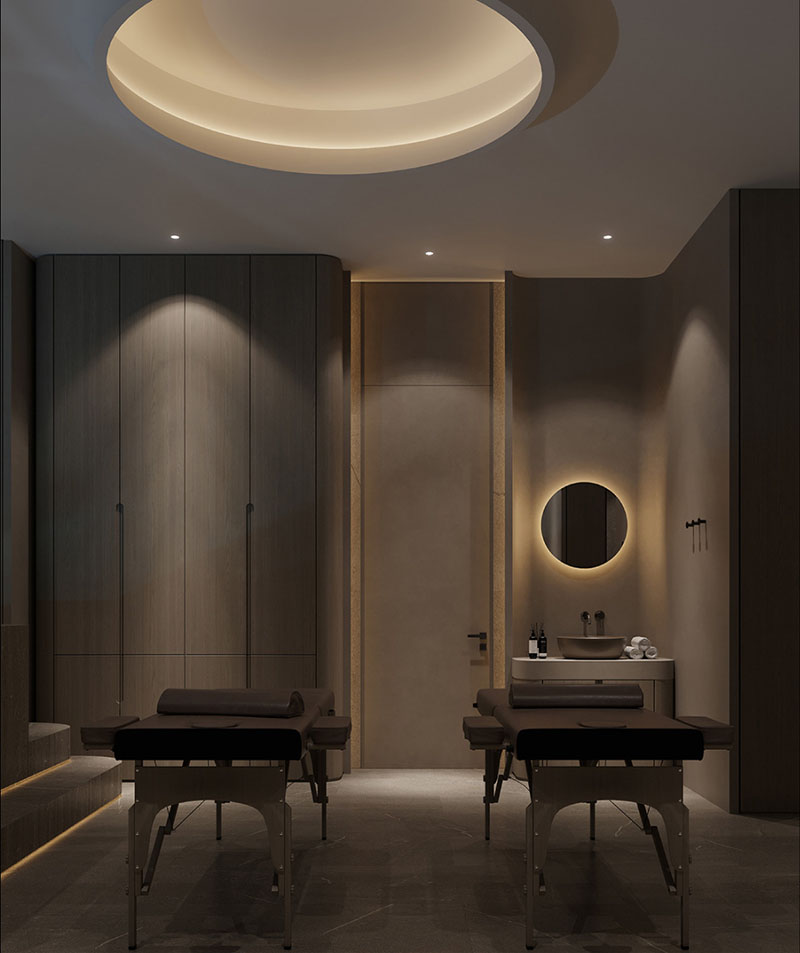 Tổng hợp 99+ Mẫu thiết kế nội thất spa đẹp, chuyên nghiệp, đa phong cách Mẫu thiết kế spa phong cách tối giản