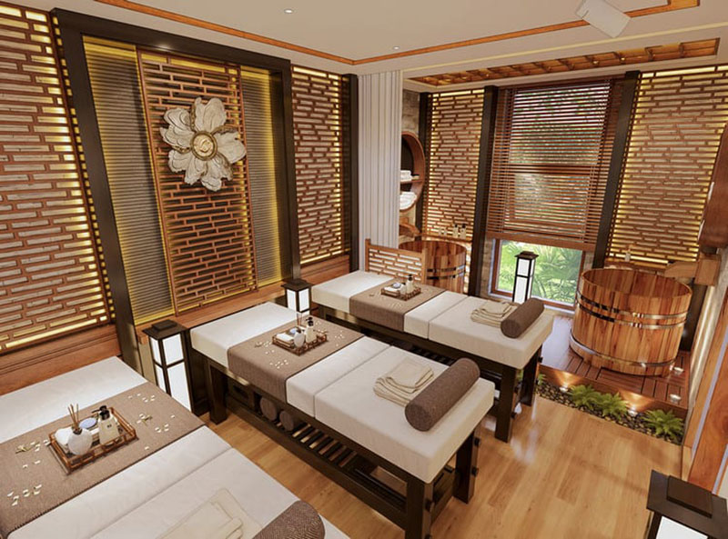 Tổng hợp 99+ Mẫu thiết kế nội thất spa đẹp, chuyên nghiệp, đa phong cách Mẫu thiết kế spa phong cách sang trọng, cao cấp