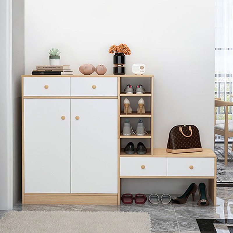  Mẫu tủ giầy được làm từ gỗ công nghiệp MDF chống ẩm